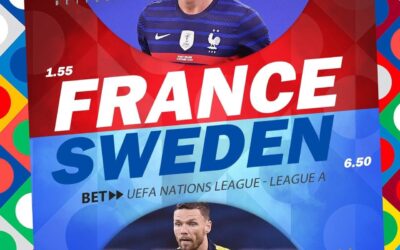 پیش بینی فوتبال فرانسه 🇫🇷 – سوئد 🇸🇪 در سایت بت فوروارد