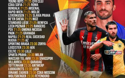 رقابتهای مرحله گروهی لیگ اروپا هفته 6 در سایت بت فوروارد